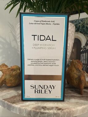 Sunday Riley Tidal Deep Hydration + Plumping Serum — *NIB* - Unopened
